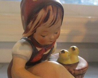 Chick Girl, #57/0, TMK1 & TMK2, Hummel - Etsy