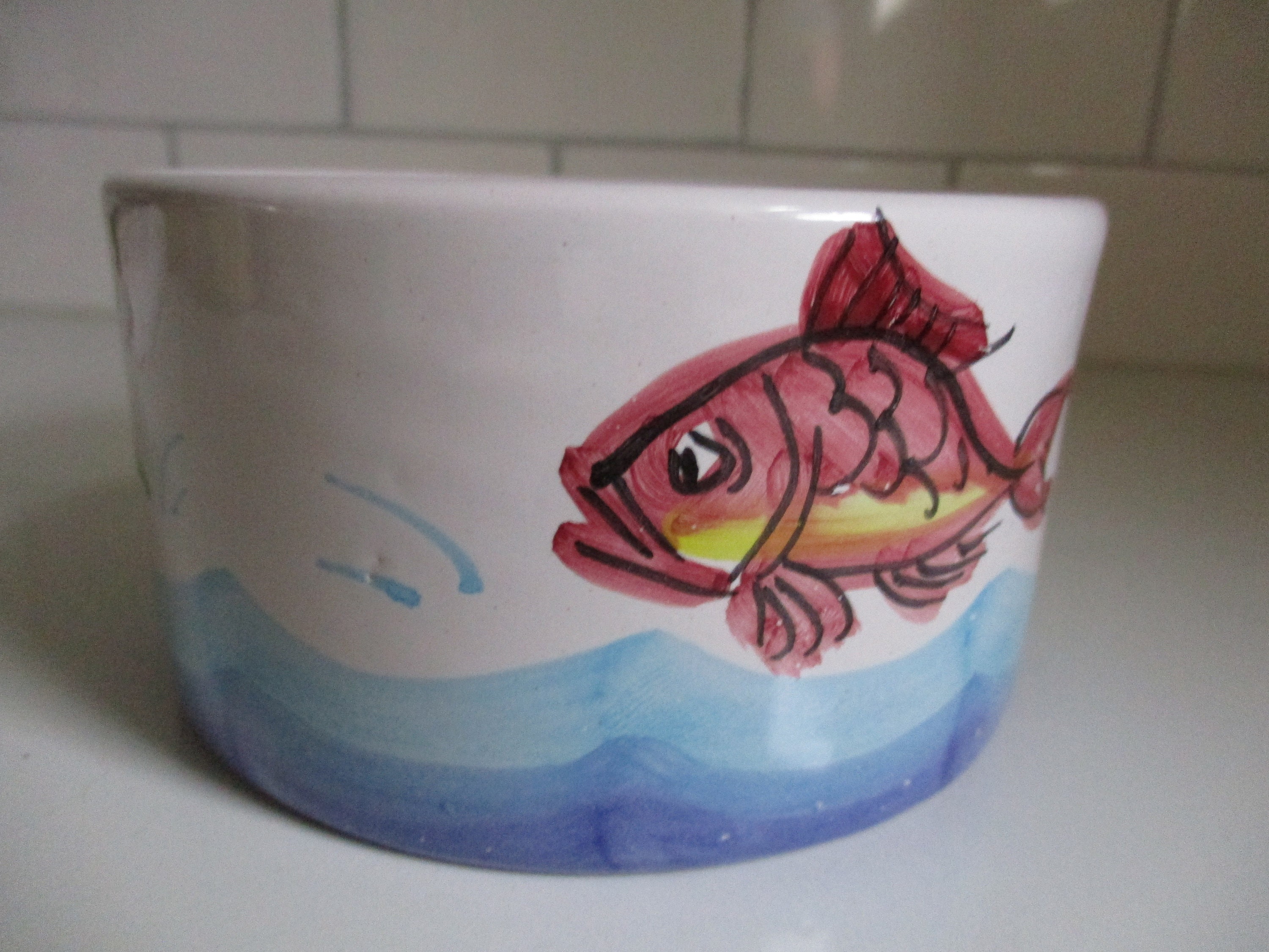 Vietri Italian Painted Wine Holder Bowl Etsy