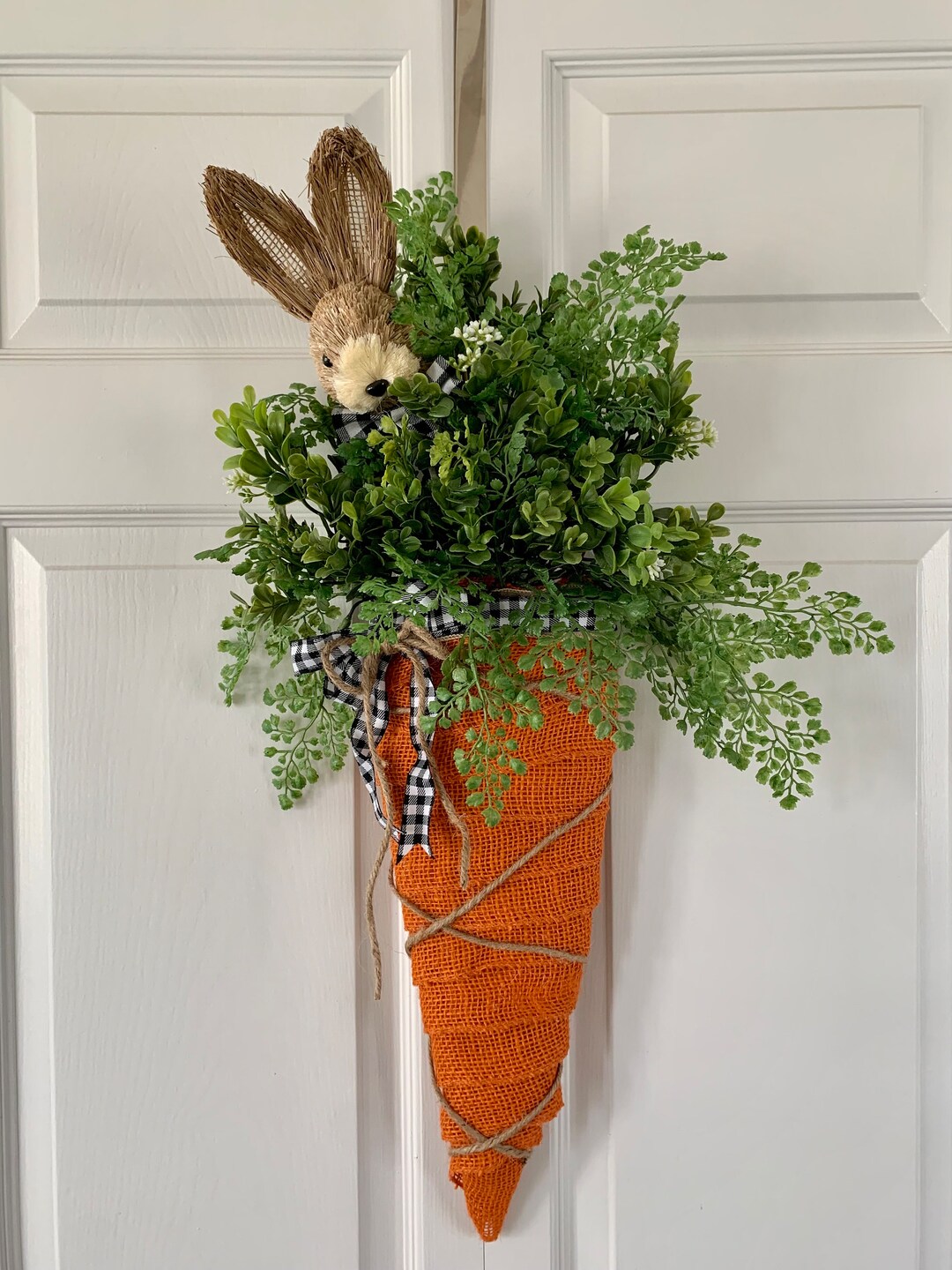 EASTER CARROT Wreath,carrot Easter Swag,bunny Swag,bunny Wreath
