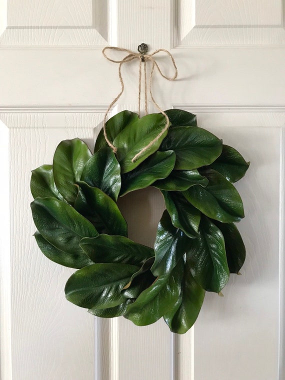Mini Magnolia Wreathmagnolia Wreathsmall Farmhouse
