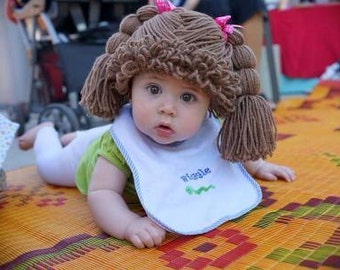 Crochet Cabbage Patch Hat Wig