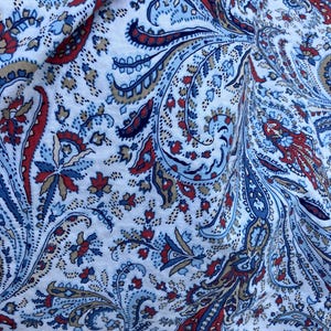 Vintage Chaps Ralph Lauren Paisley Medallion Queen Comforter and Sham