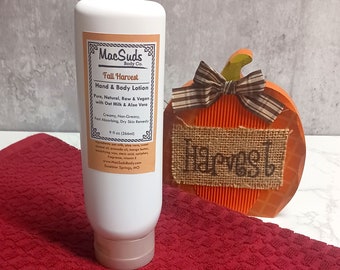 Fall Harvest Hand and Body Moisturizing Lotion with Oak Milk