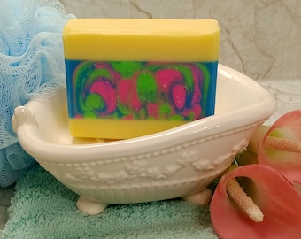 Spring Easter Egg Handmade Bar Soap