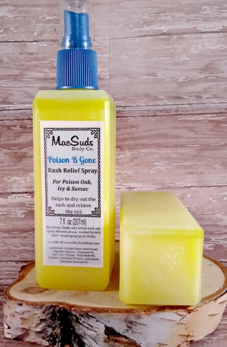 Poison Ivy Spray AntiItch Spray Essential Oil Spray Etsy