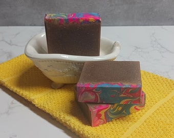 Lemon Buttercream scented Handmade Bar Soap