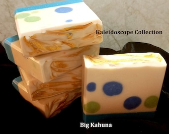Big Kahuna Handmade Bar Soap - Kaleidoscope Collection