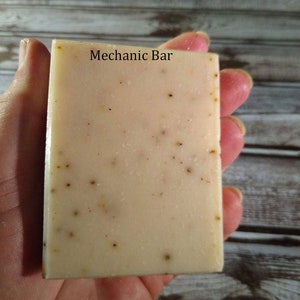 Mens handmade bath and body gift set, mechanic soap, beer soap image 7