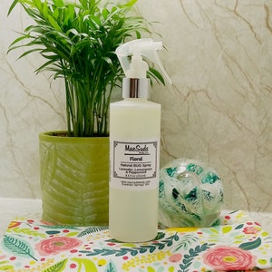 Repelente natural de insectos, 8.5 oz, aroma floral, seguro para niños, sin DEET