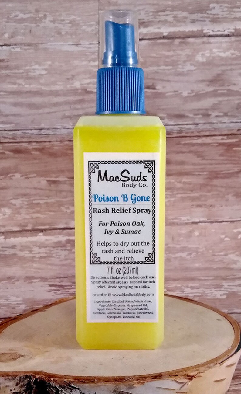 Poison Ivy Spray AntiItch Spray Essential Oil Spray Etsy