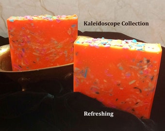 Refreshing Handmade Bar Soap - Kaleidoscope Collection