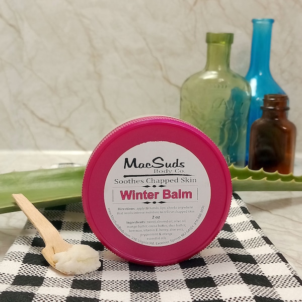 Winter Healing Balm for Cracked & Dry Skin