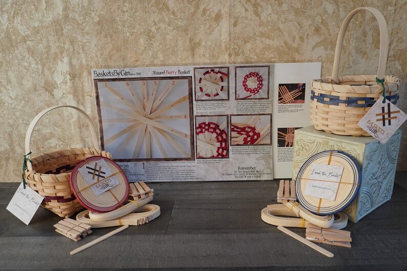 Basket Weaving Kit for Beginners Etsy