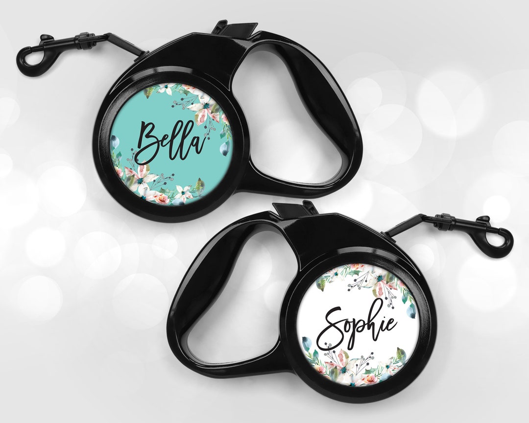 Custom Retractable Leash Retractable Dog Leash Custom Dog - Etsy