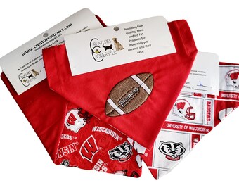 Wisconsin Sports Teams Over-the-Collar Reversible Bandannas
