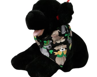 St Patrick's Day over-the-collar reversible bandanas