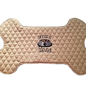 Mealtime Must-Have: Dog Dish Placemat for a Posh Pooch