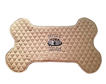 Mealtime Must-Have: Dog Dish Placemat for a Posh Pooch