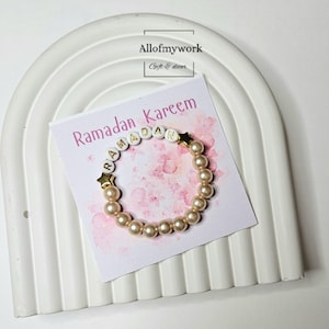 Kids   Ramadan bracelet, Cute Islamic Gift for Children, Eid favor, Ramadan decor accessory