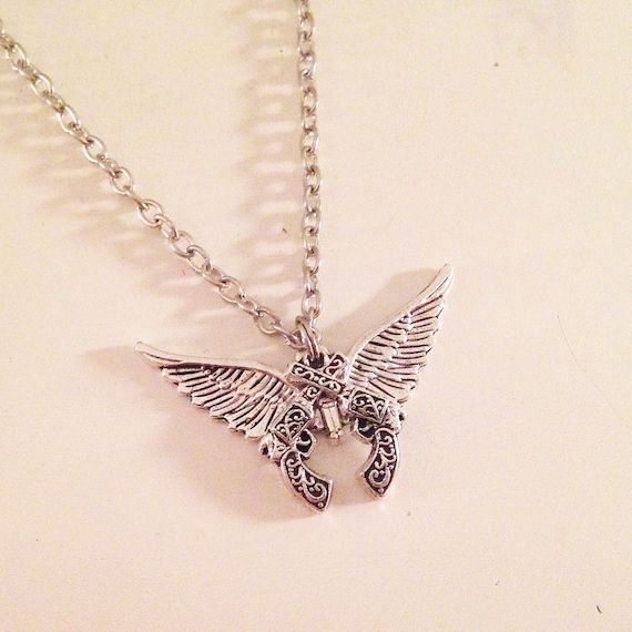 US発！DOUBLE ANGEL BABY NECKLACE【LUKE VICIOUS】送料無料！ Two Angels Necklace, Cherub Angel Necklace, 925 Sterling
