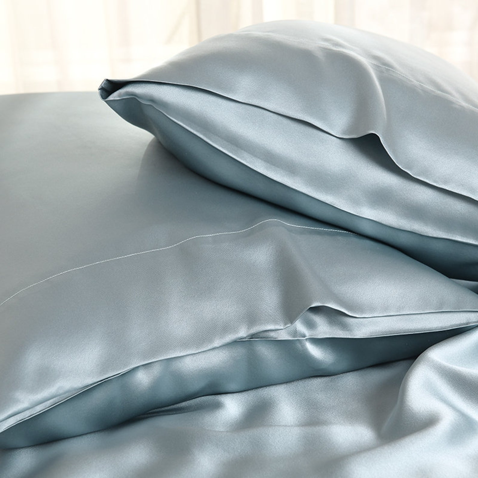 25mm Silk Pillow Case 100 6A Pure Silk for both sides Etsy