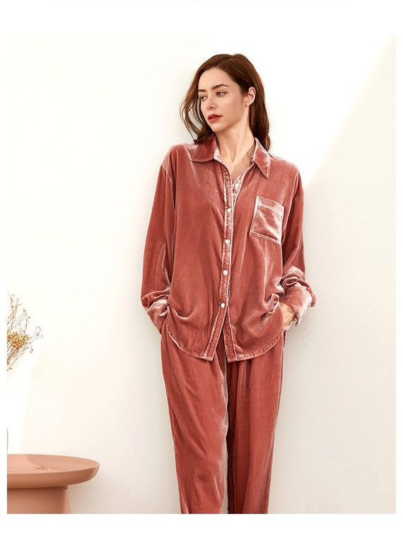 Luxurious Silk Sleepwear/lounge Wear Cozy Homewear/stylish Etsy