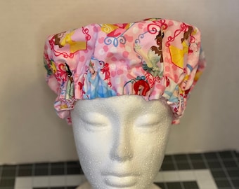 Pink Disney Princess Satin Bonnet