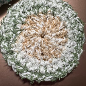 Kitchen scrubbies, cleaning supplies,