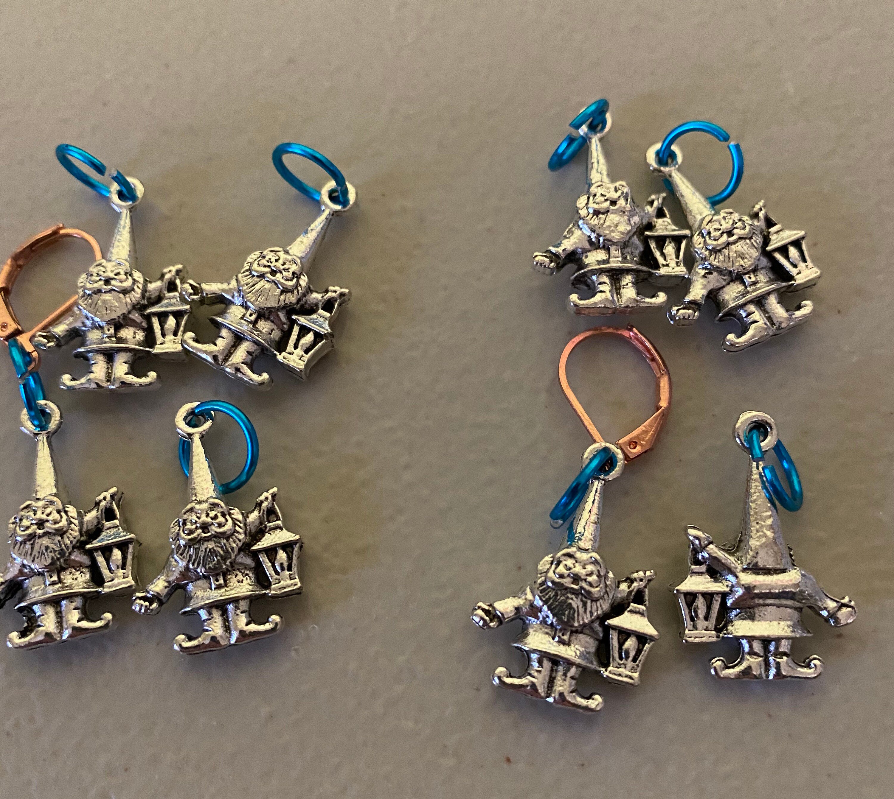 Gnome Stitch Markers Knitting Stitch Markers Stitch Marker Etsy