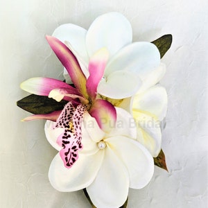 plumeria headpiece