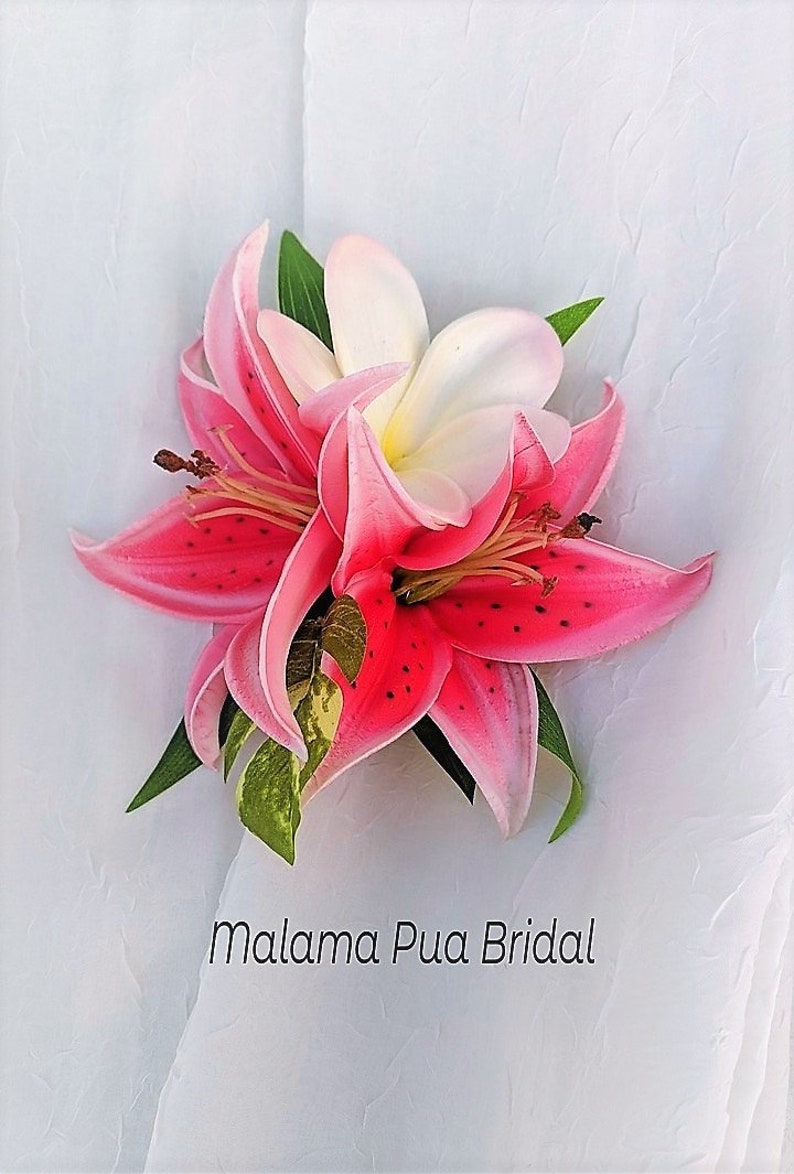 Bridal Flower Clip Hair Accessory Silk Wedding Flowers Etsy