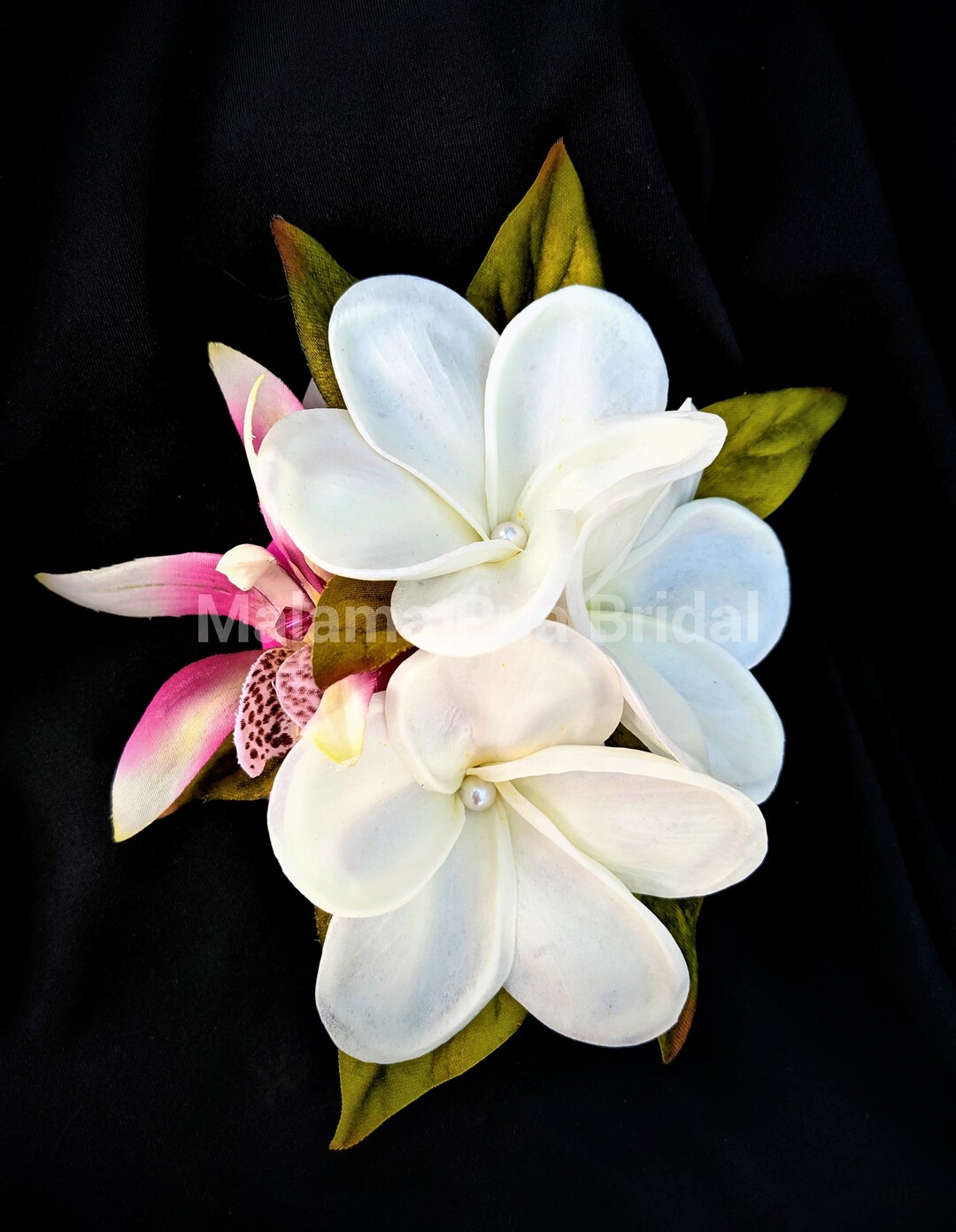 plumeria headpiece