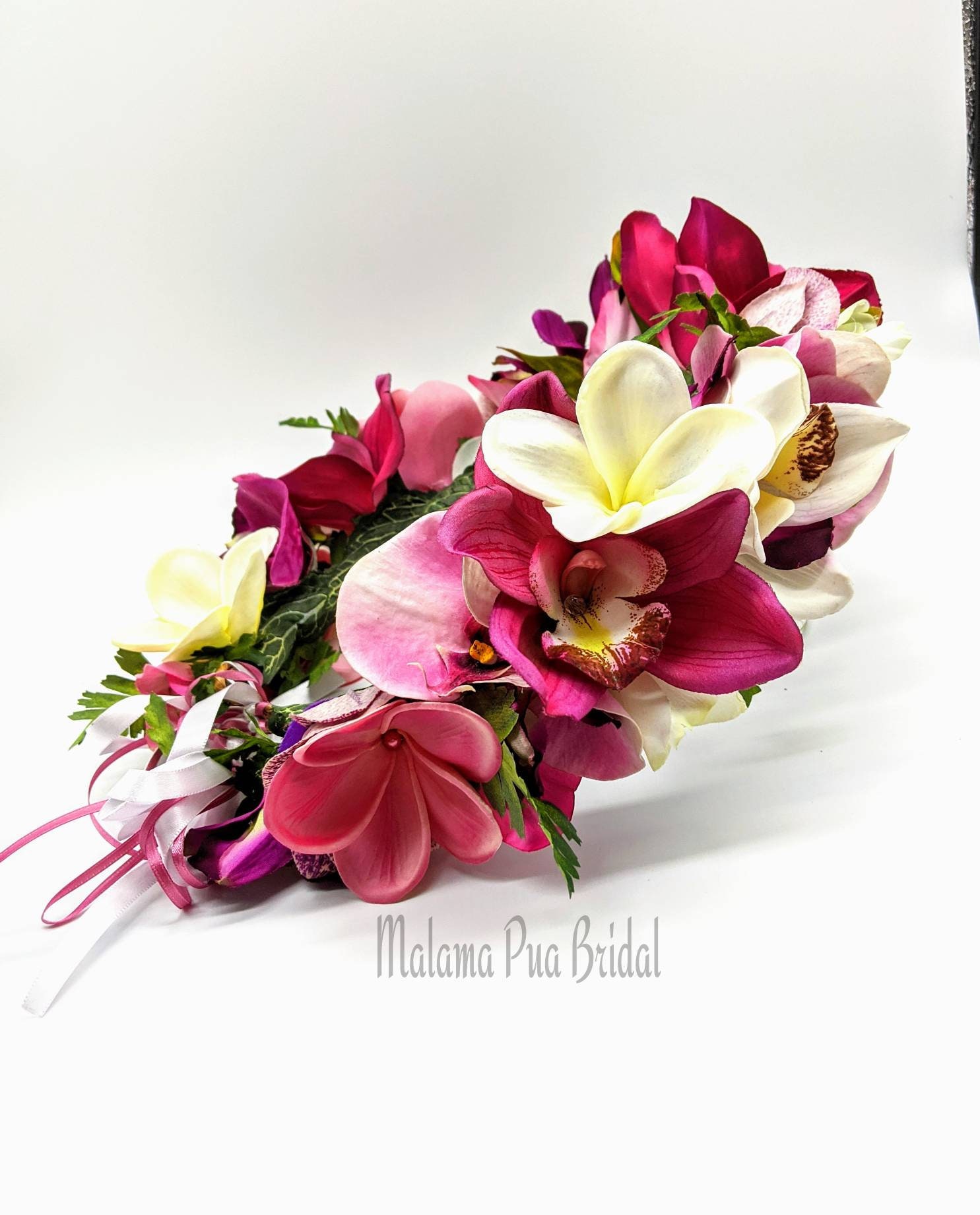 hawaiian floral headpiece