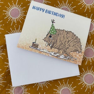 Happy Birthday Squonk Greeting Card