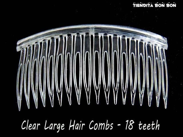 Clear Large Hair Combs Transparent Acrylic Plastic Blanks - Etsy Clear Large Hair Combs Transparent Acrylic Plastic Blanks - Etsy