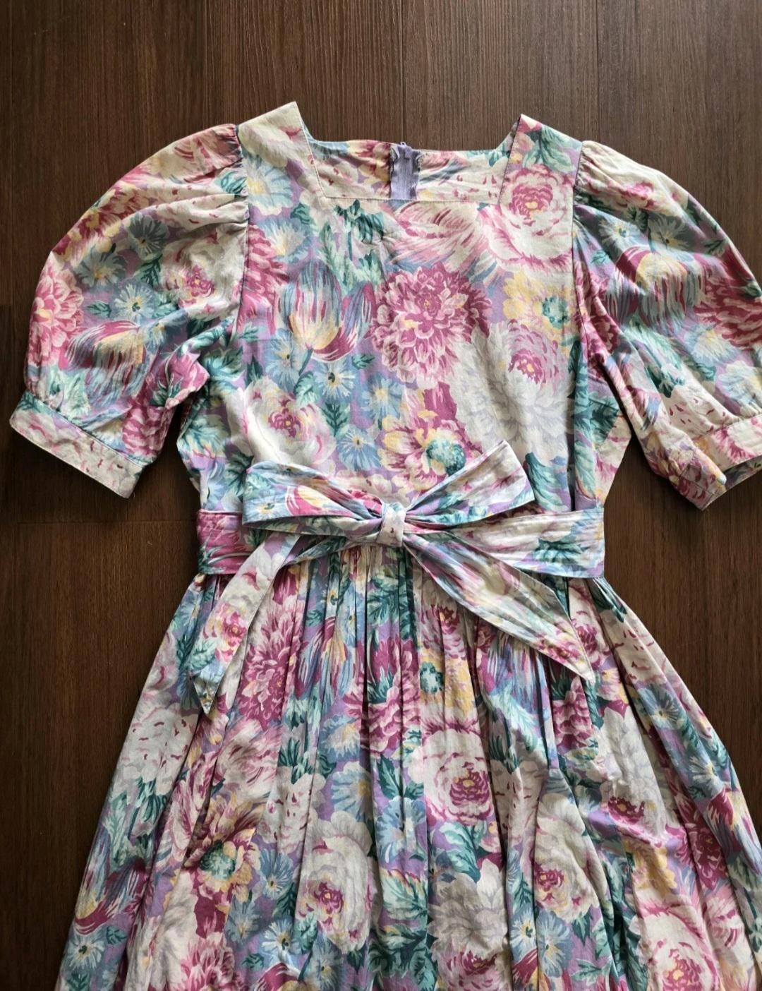 90s Puff Dress - Etsy