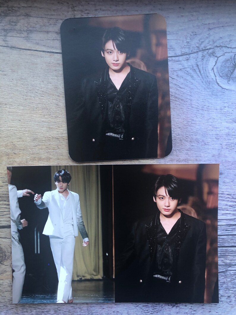 BTS photocards Black Swan Etsy