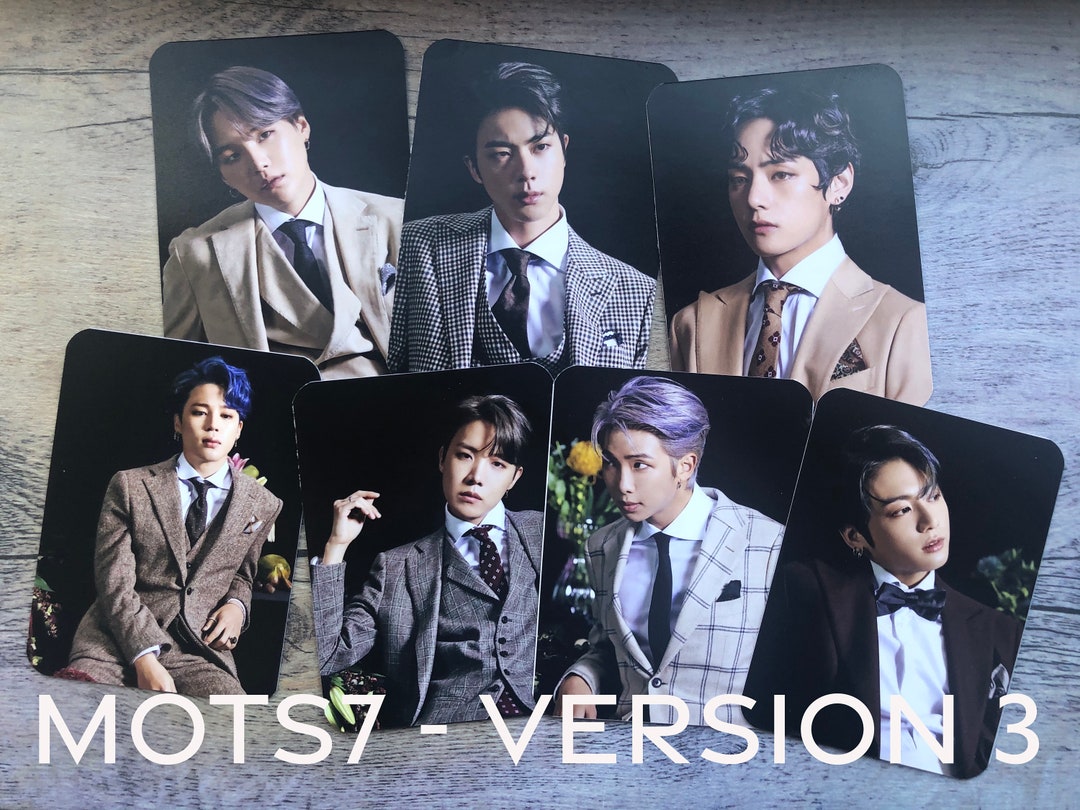 BTS Photocards Map of the Soul 7 Version 3 Etsy
