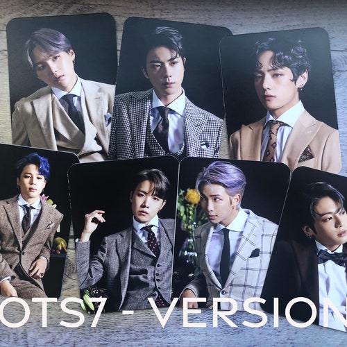 BTS Map of the Soul Black Swan Photocards Etsy
