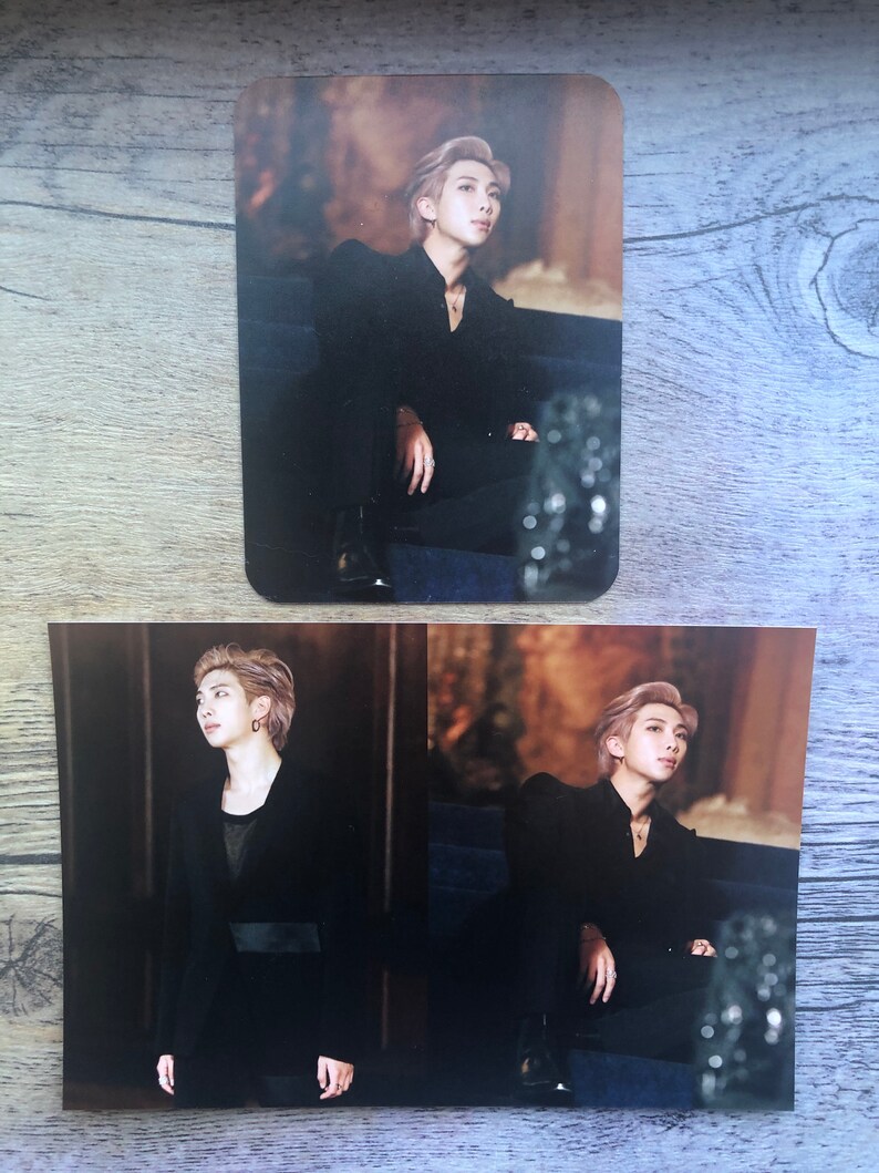 BTS photocards Black Swan Etsy