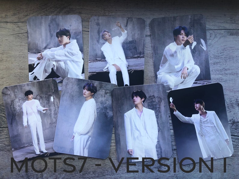 BTS Photocards Map of the Soul 7 Version 1 - Etsy