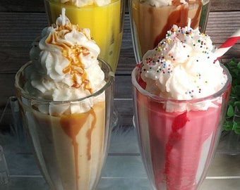 Milkshake Candles