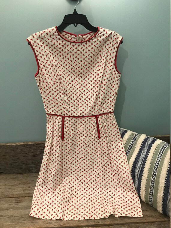 Handmade 1940's Vintage Day Dress