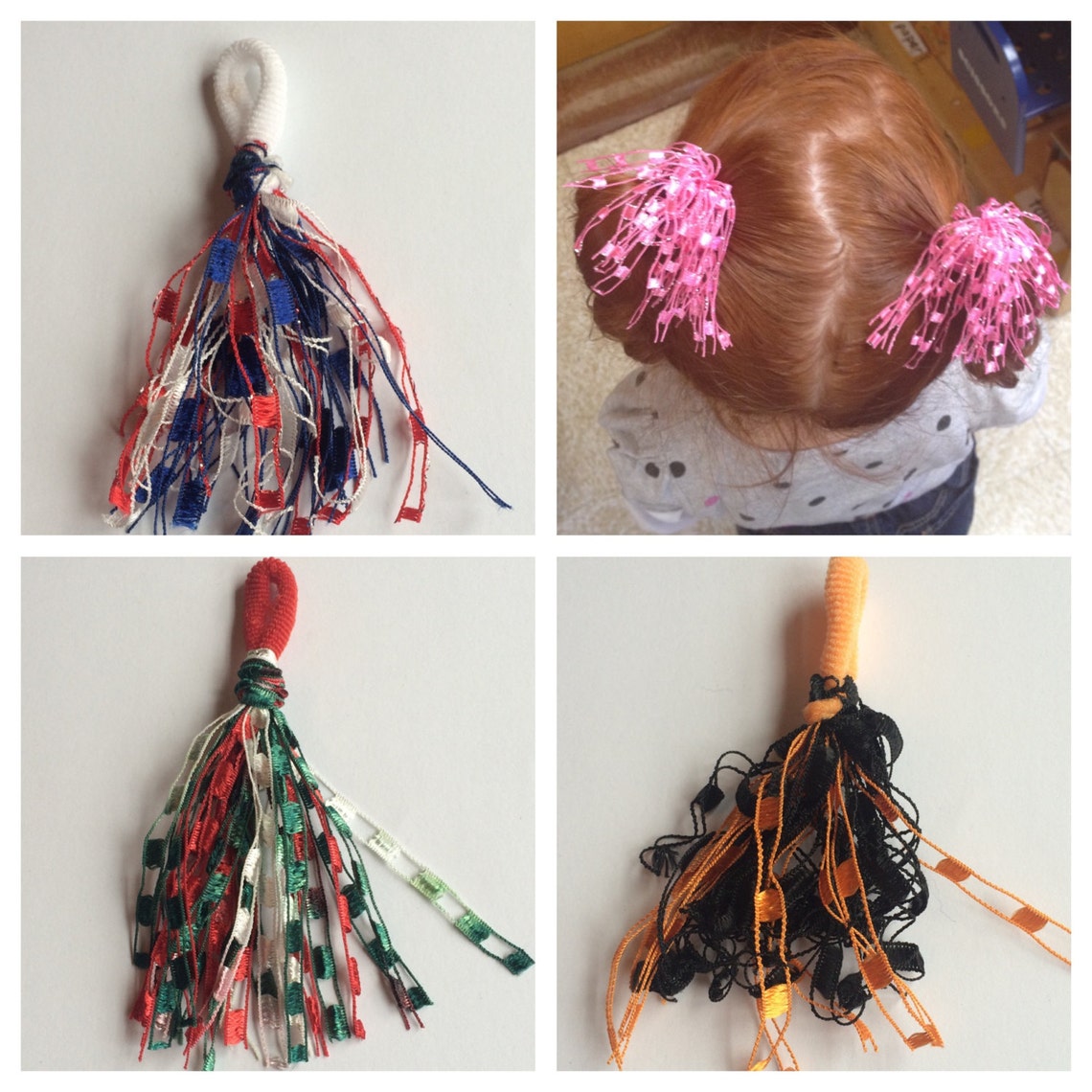 Toddler Ponytail Holder Fine Hair Ponytail Holder Elastics Etsy