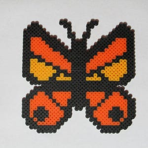 Fused Bead Butterfly Monarch