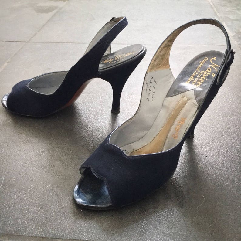 womens shoes in the 50s