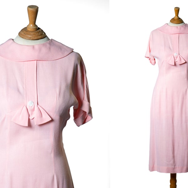 1950s Doris DODSON dress / 29" Waist