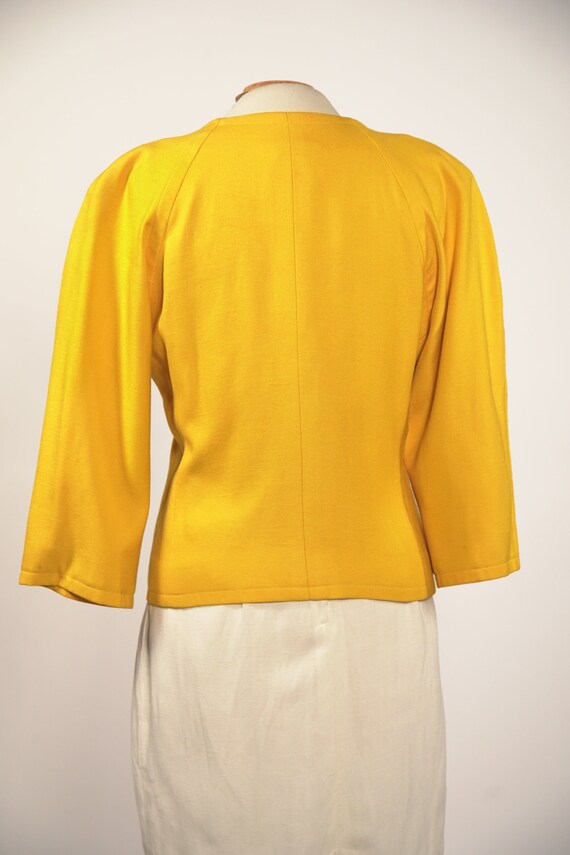 1970s / 80s GIVENCHY Goldenrod Jacket / Up to 38"… - image 8