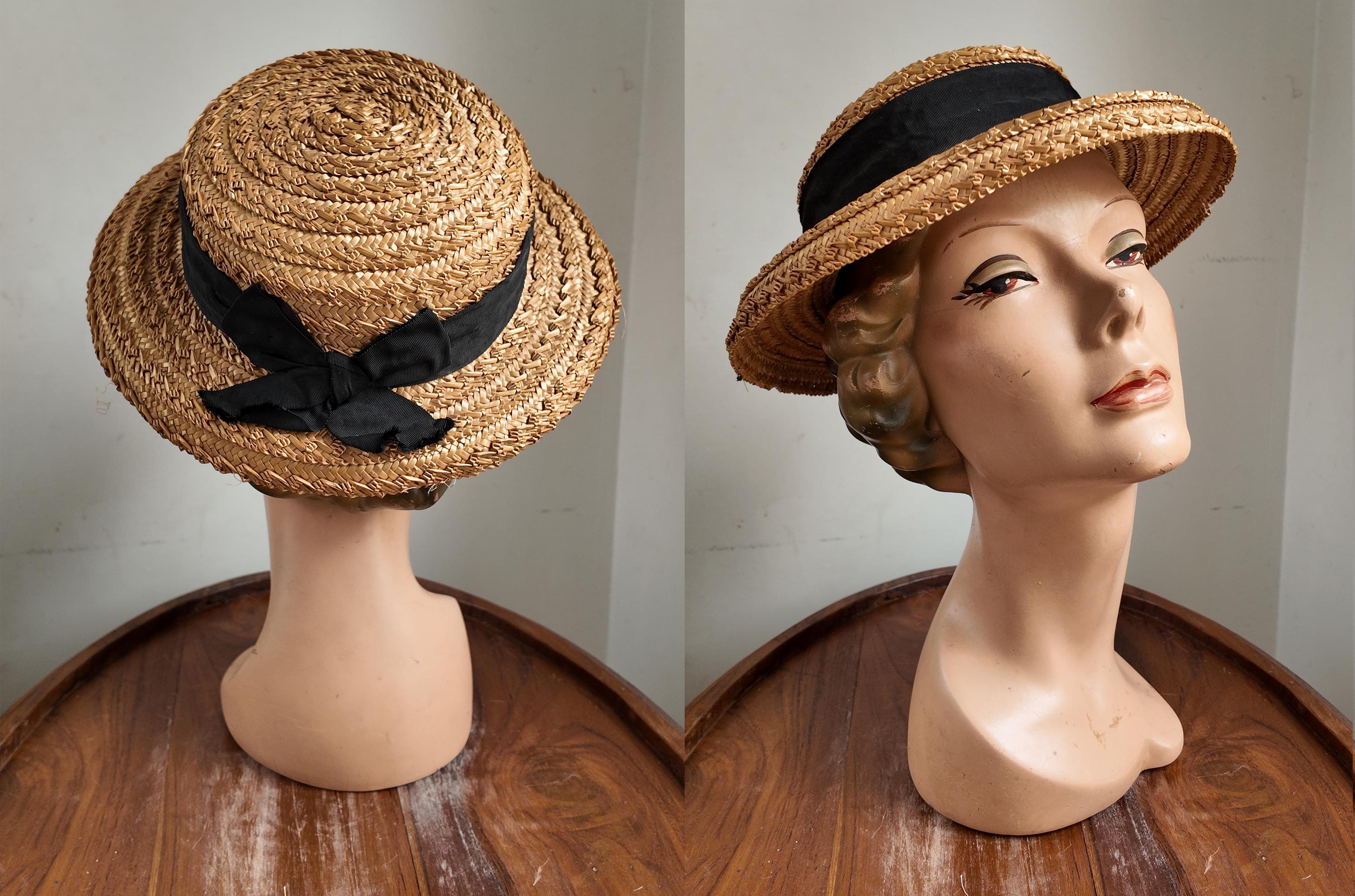 1940s Wide Brim Hat - Etsy UK display picture 2