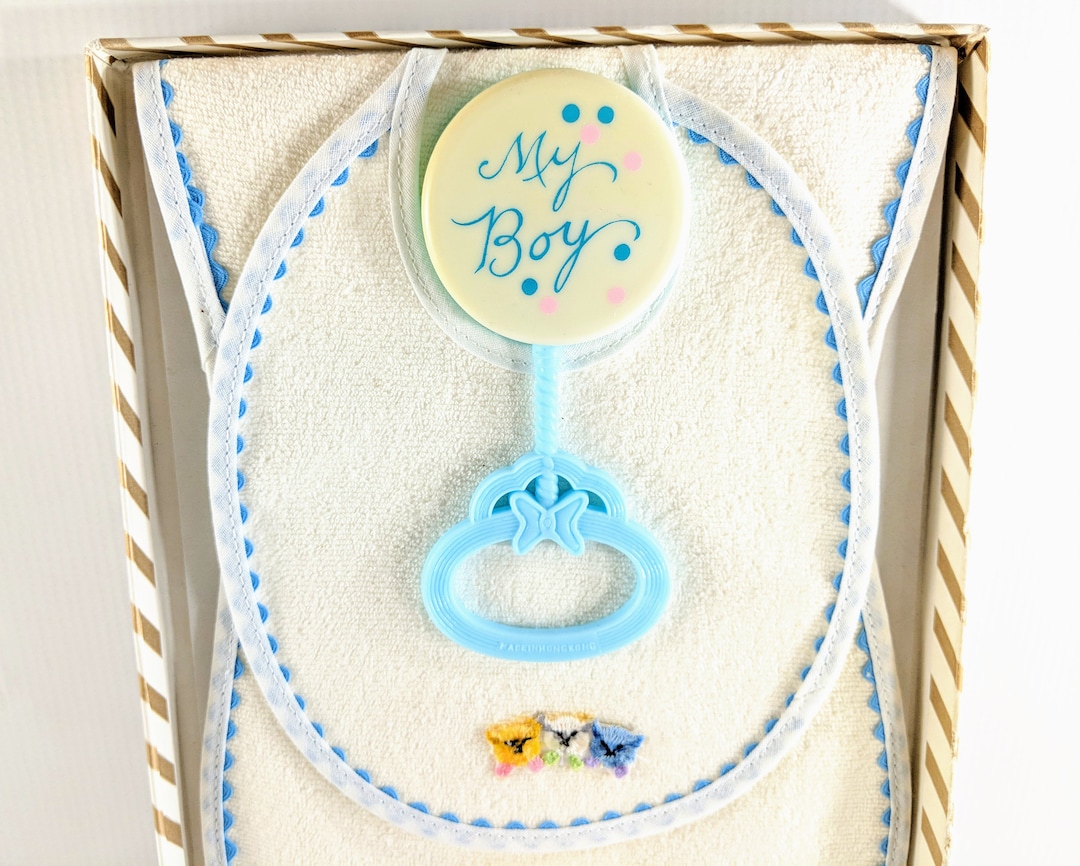 Fisherboy Set of Two Fabric Burps